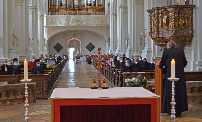 Die Preisverleihung erfolgte in einer Akademischen Feier am 9. August 2021 in unserer Basilika. _DSC_2915