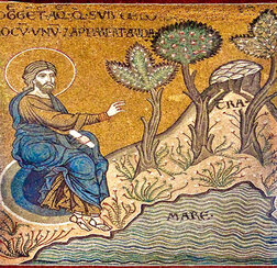 Schöpfung, Mosaik, Kathedrale Monreale, Sizilien 5_Schoepfung_Kathedrale_Monreale__Sizilien
